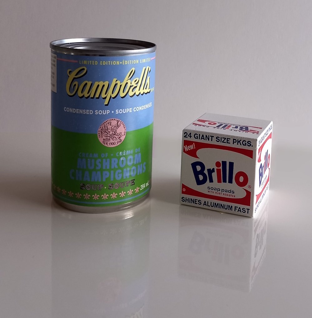 Andy Warhol - Brillo Box & Campbell's Soup Can | €165 | Whoppah