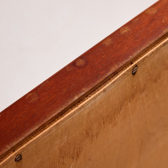 Image 1 of MK10675 Teak Framed Mirror