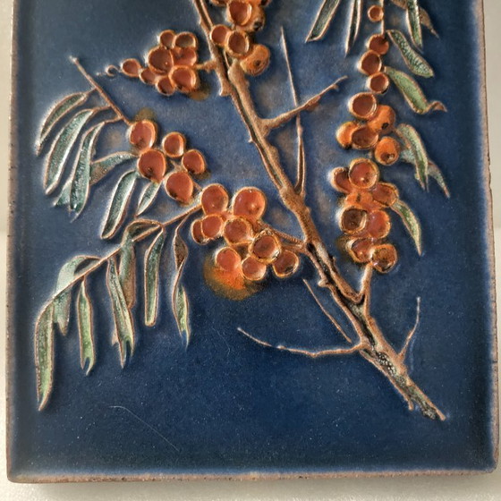 Image 1 of Majolika wandframe Karlsruhe 1960