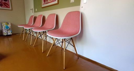 4x Vitra Eames DSW