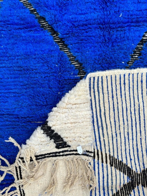 Alfombra bereber marroquí de lana natural de 250 cm x 200 cm. – vloerkleden en tapijten, Wool (photo 2 of 5)