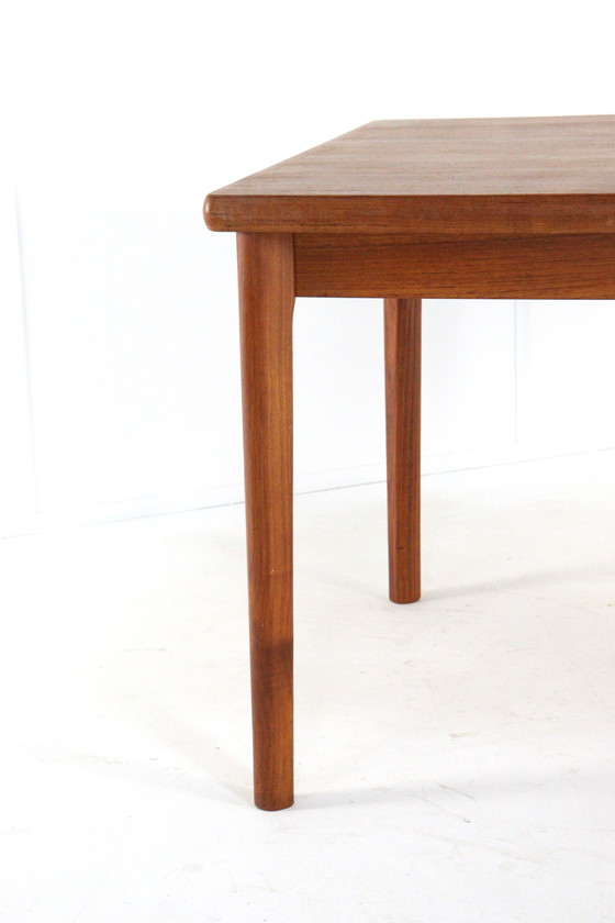 Image 1 of Henning Kjearnulf Vejle rectangular extendable dining table XL vintage