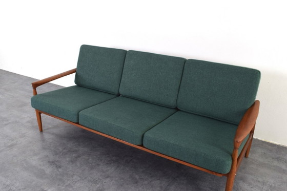 Divano Kolding Mid-Century di Erik Wørts per IKEA, anni '60. – Divani 3 posti, Textile, Wood (photo 16 of 16)