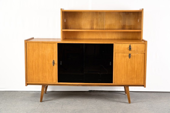Midcentury Wooden Sideboard, Sześciolatka, Poland, 1969 (photo 2 of 18)