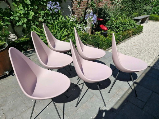 Der Drop Chair von Fritz Hansen – 6-teilig