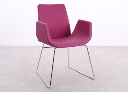 DeBerenn Nero fauteuil paars