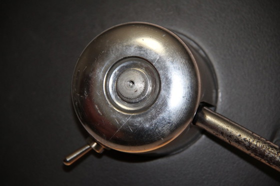 Table lamp Ferdinand Solère, 60s, Metal, Grey, Vintage (photo 10 of 12)