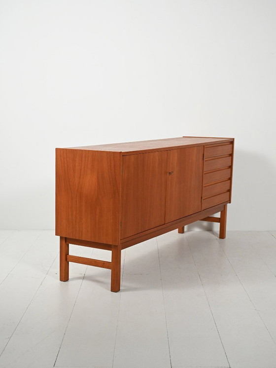 Image 1 of Buffet géométrique scandinave des années 1960