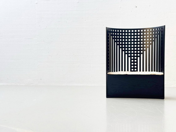 Image 1 of Willow 1 armchair by Charles Rennie Mackintosh for Cassina, 1974s