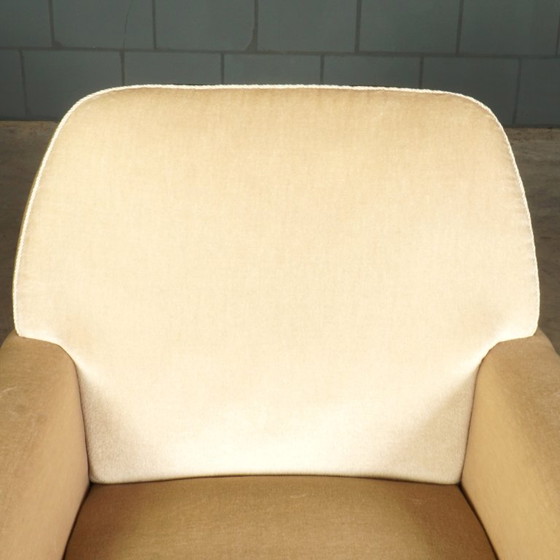 Poltrone vintage – Velluto beige – Anni '60 – Textile (photo 11 of 12)