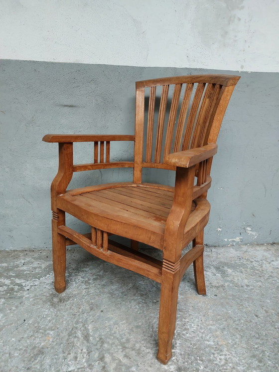 Image 1 of 4 Teakhouten Tuinstoelen