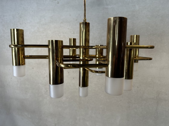 Image 1 of Vintage Design Chandelier - Boulanger