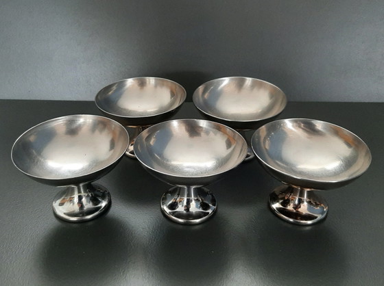 Ice cream sundaes Alessi Alfra Italy '50 – Alessi Italy, Crockery, rvs (photo 3 of 6)