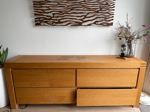 Oak sideboard Clear Goossens