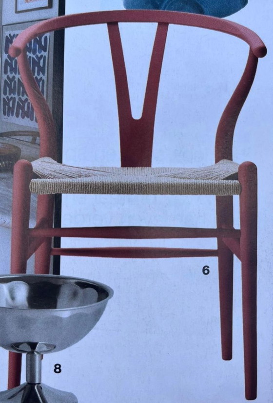 Chaises Carl Hansen Wishbone, Carl Hansen & Søn, Chaises de salle à manger, Bois, Beige (photo 4 sur 5)