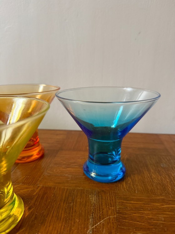 Image 1 of Set di 5 ciotole da dessert colorate Luminarc, Made in France