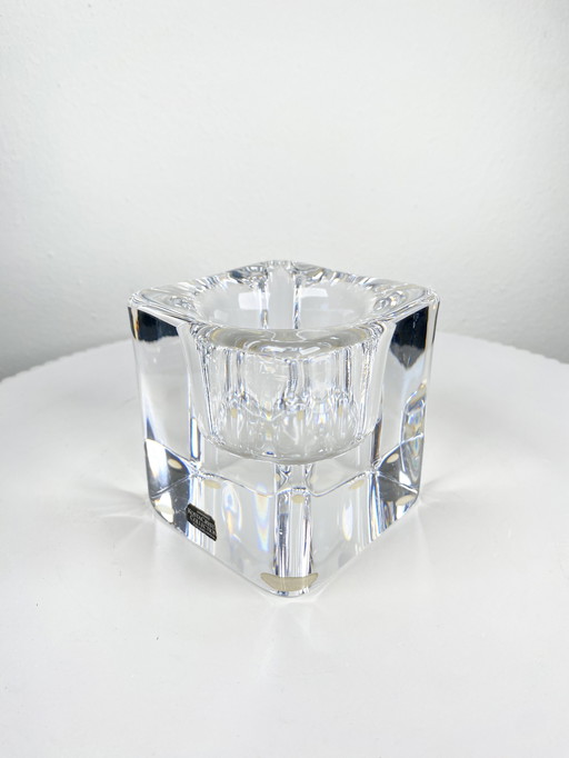 Bougeoir à glaçons transparent Vintage Kosta Boda - Cadeaux de pendaison de crémaillère Vintage Minimaliste Design Scandinave