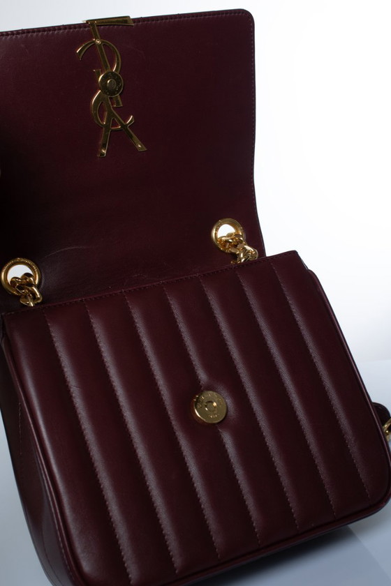 Saint Laurent, borsa a tracolla media Vicky in pelle – Borse a tracolla, Lambskin (photo 17 of 20)