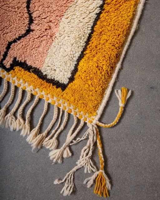 Tapis Beni MRIRT en laine authentique 300cmx150cm