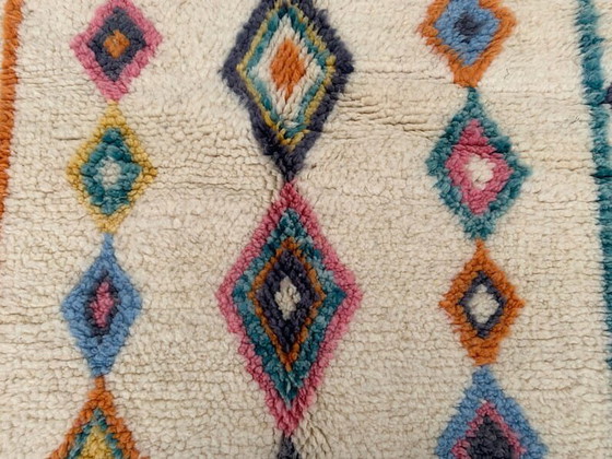 Tappeto berbero Azilal Atlas tradizionale tessuto a mano, misura 150/250 cm – Aime Té, Tappeti, Lana (photo 5 of 10)