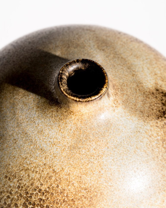 Image 1 of Curated Duo of German Studio Ceramic Sculpural Vessels Till Sudeck & Anonymous