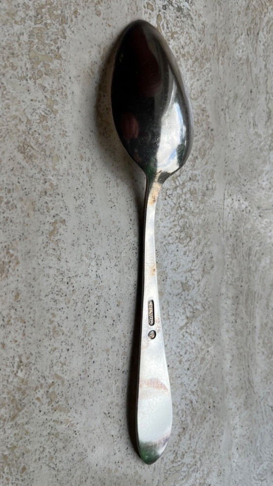Image 1 of Ensemble de couverts Keltum Puntfilet pour 6 personnes, plaqué argent