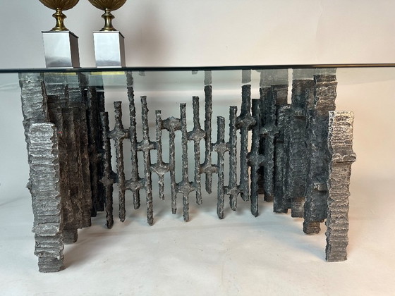 Image 1 of Brutalistische salontafel 1970's