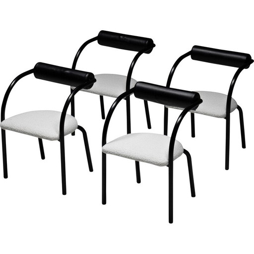 Vintage post-modern Danish armchairs, 1980s