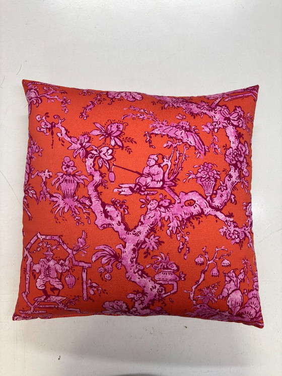 Juego de 2 cojines hechos a mano – Tela Güell Lamadrid Loulou – 50 × 50 cm – Cotton (photo 3 of 9)