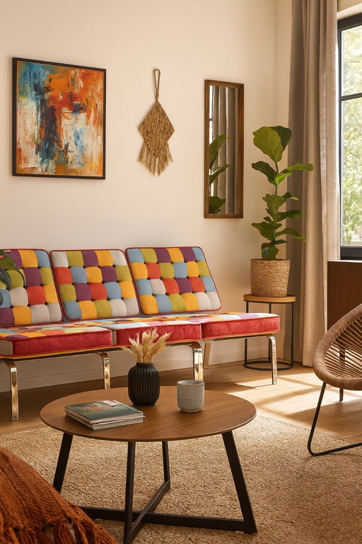 Kare Design Modular Patchwork Sofa - Set of 4