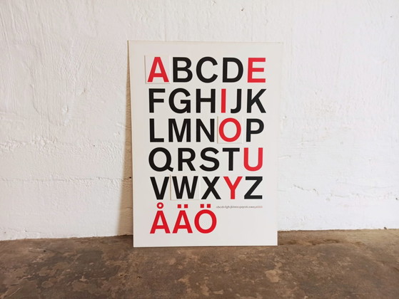 Anna Larsson voor IKEA Alfabetposter – Paper (photo 3 of 10)
