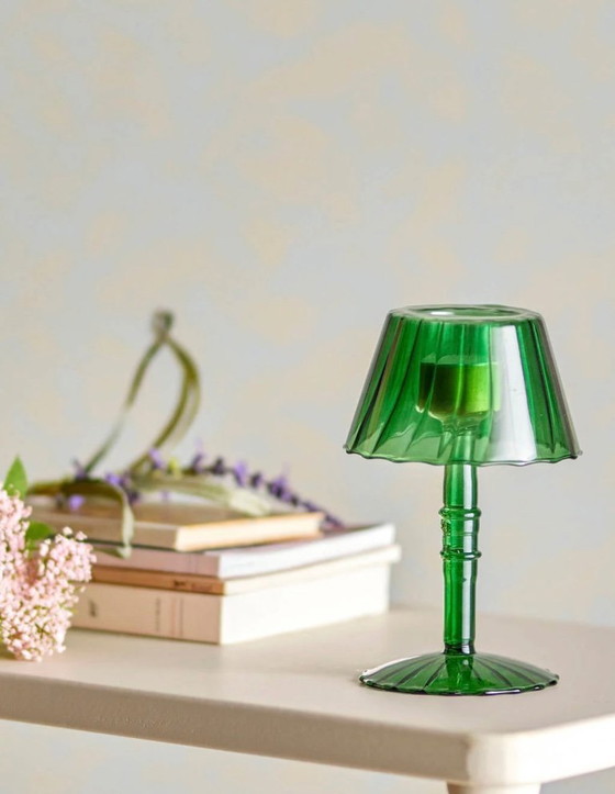 Image 1 of Vendo: portacandele verde Bloomingville Cisco