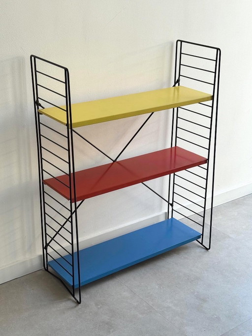 Vintage freistehendes Tomado Bücherregal / Schrank / Gestell