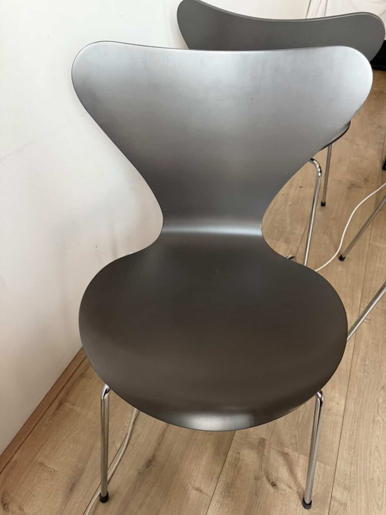 Image 1 of 6x Butterfly Chair Serie 7 Arno Jacobsen