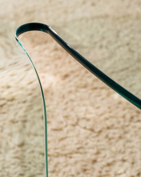 Image 1 of Mesa de cristal de FIAM Italia, años 80