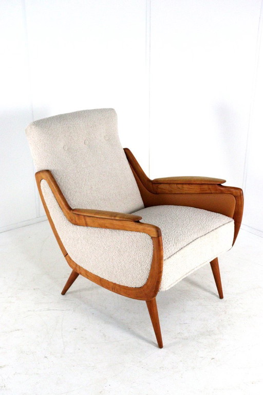 Vintage upholstered armchair 'Uffenheim