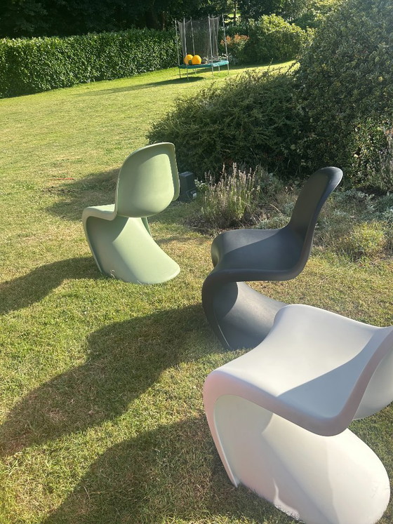 Image 1 of Panton stoelen, set van 6