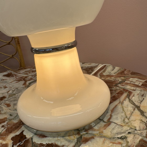 Image 1 of 1970's Italian Murano glass Table Lamp