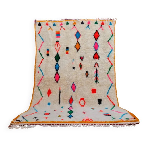 Tapis marocain traditionnel fait main 2,5 x 1,5 m