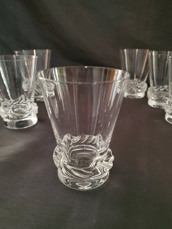 Image 1 of DAUM Nancy - Servizio di cristallo - Modello Sorcy - 1960-70 (rif. 3957)