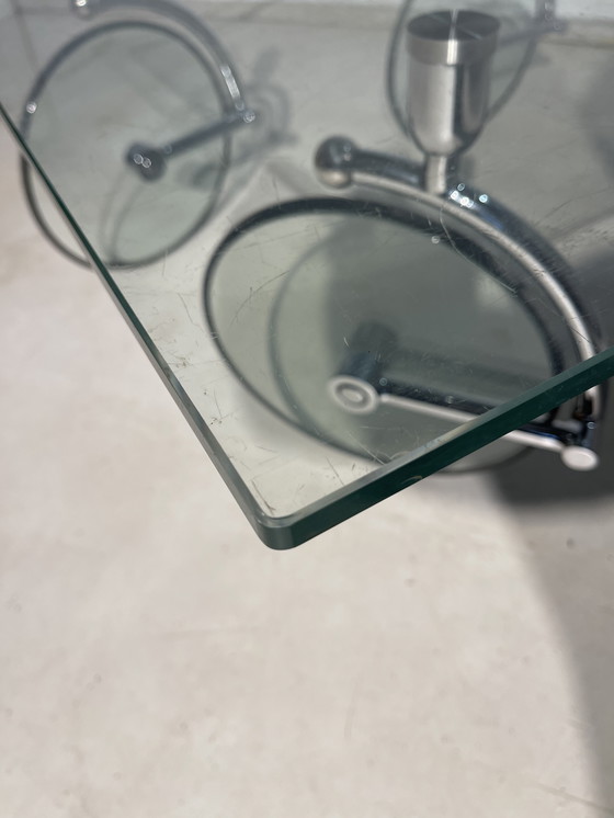 Image 1 of Table basse Fontana Arte "Tour", Gae Aulenti vintage Artdeco