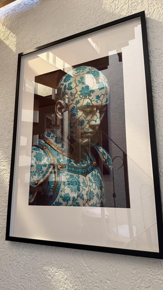 Image 1 of Murale Kintsugi Samurai di Rotan Hunt