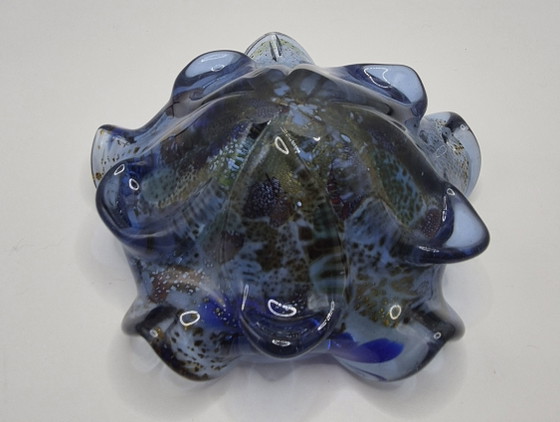 Vintage Murano "Tutti Frutti" Bowl – 1950s/60s – Gold Leaf – Decorative Objects, Glass (photo 5 of 14)
