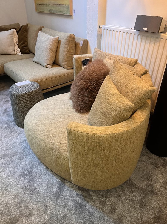 Fauteuil Plectrum - Passe Partout - couleur jaune, Loveseats, Textile, Beige (photo 8 sur 12)