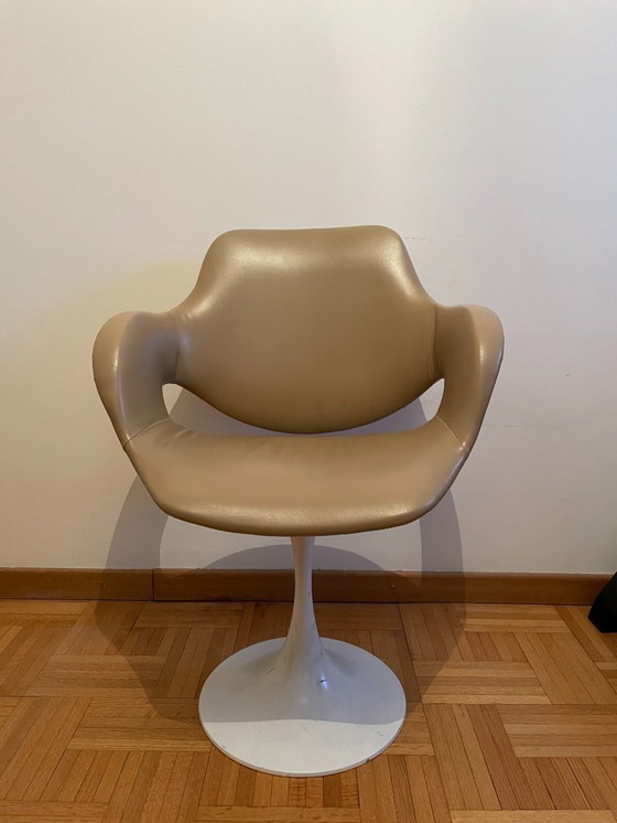 Image 1 of Ensemble de 2 chaises Tulipe - designer inconnu