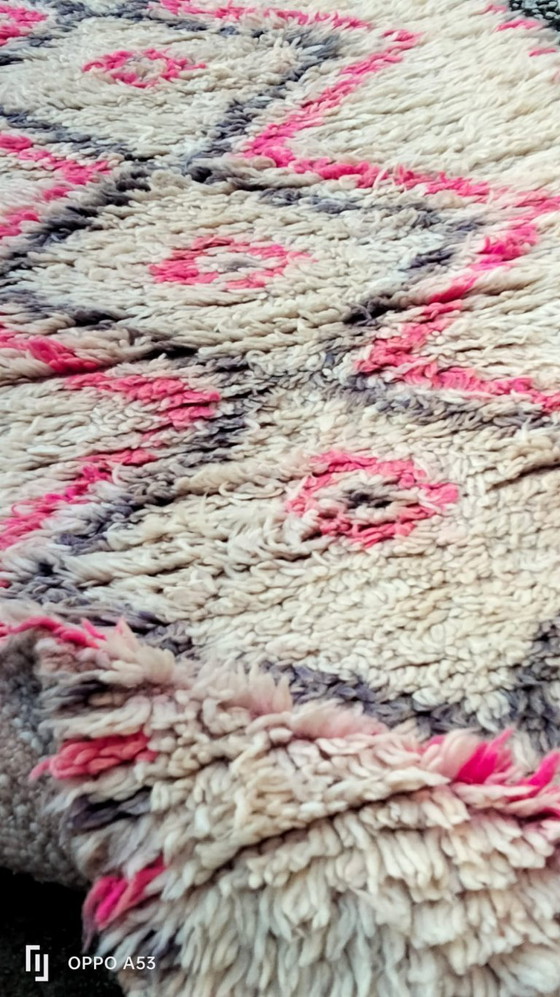 Image 1 of Handgeknoopt Berber kleed wol 189x80cm