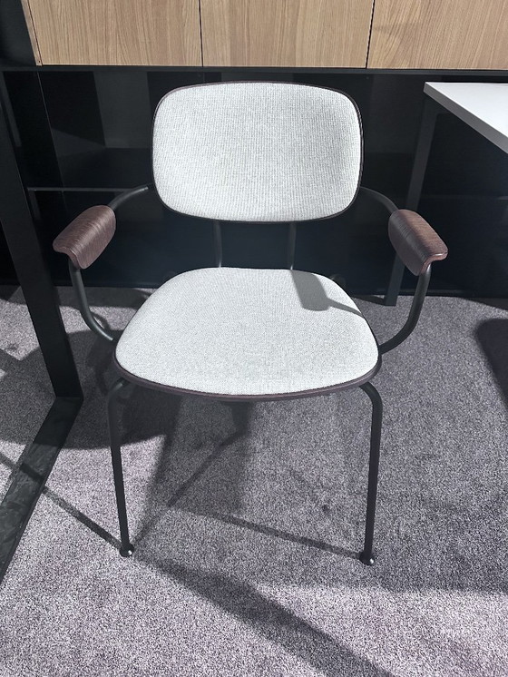 Image 1 of sedia da pranzo vintage marrone