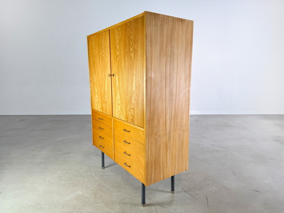 Image 1 of Original VEB DW Hellerau cabinet Vintage DDR chest of drawers Midcentury