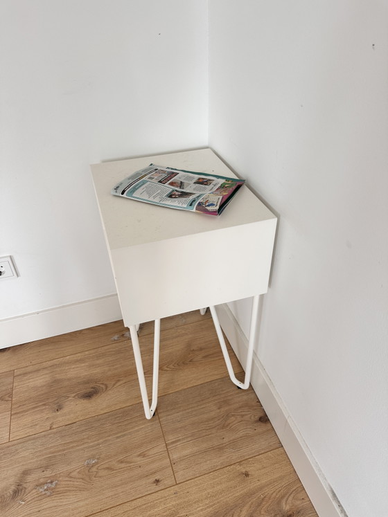 Image 1 of Nachtkastje x 2 | Auping Pixel | Pure White 
