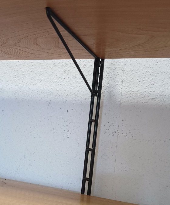 Impresionante estante de pared de la década de 1960 – Armarios de pared, Metal, Wood, Vintage (photo 6 of 11)